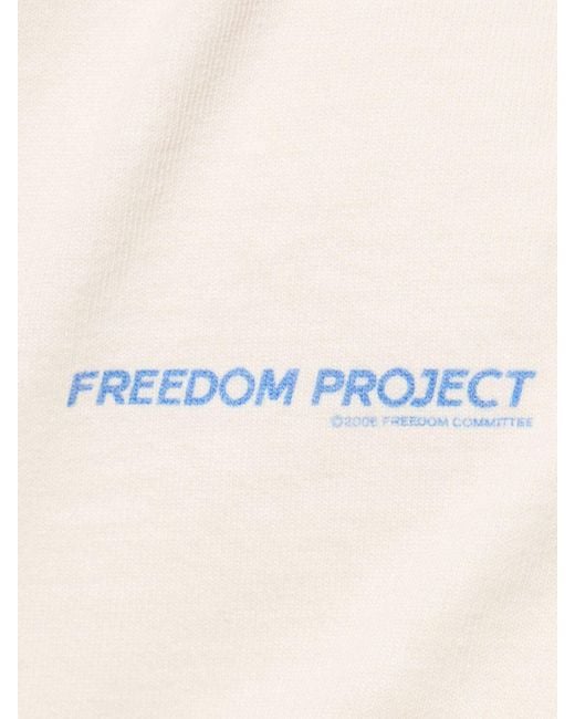 Saint Michael White Freedom X Saint Mx6 T-shirt for men