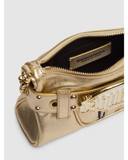 DSquared² Natural Gothic Leather Bag