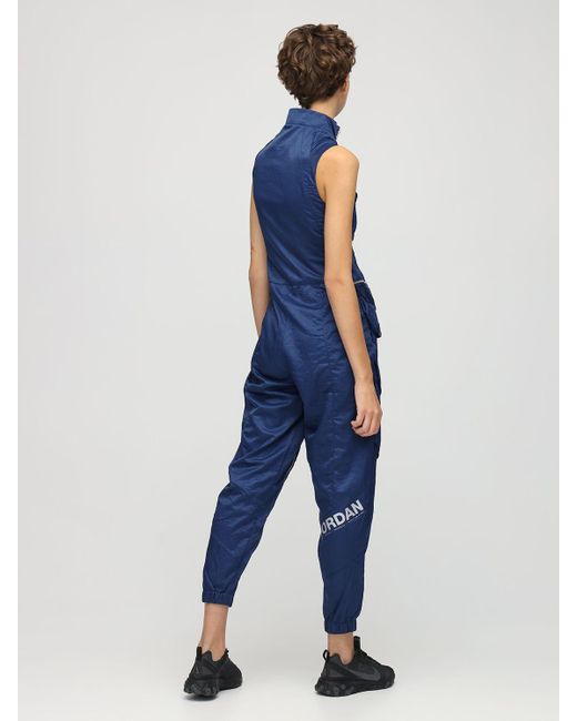 Combinaison En Nylon "Jordan" Nike en coloris Bleu | Lyst