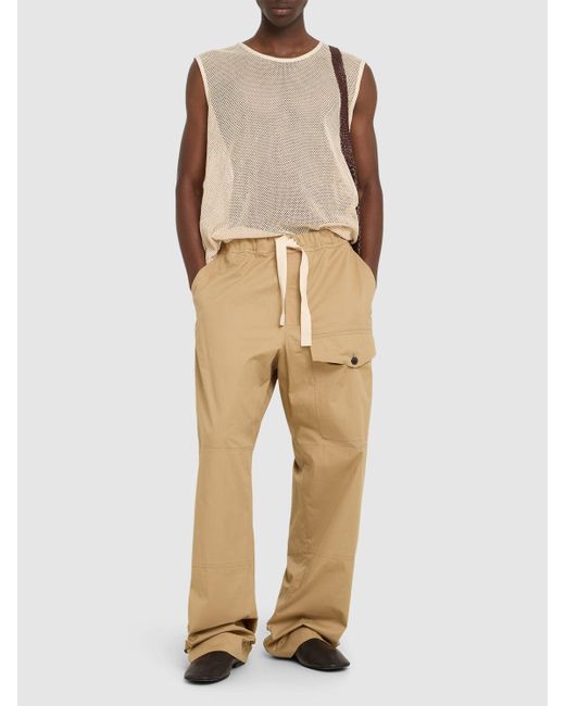 Dries Van Noten Herren Cargohose „Pannoch“ in Natural für Herren