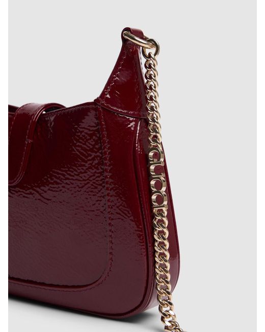 Gucci Red Mini Jackie Notte Shoulder Bag