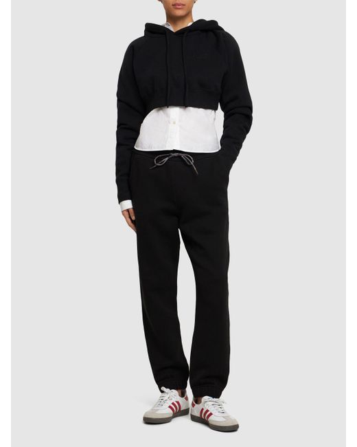 Pantalones deportivos de jersey con logo Vivienne Westwood de color Black