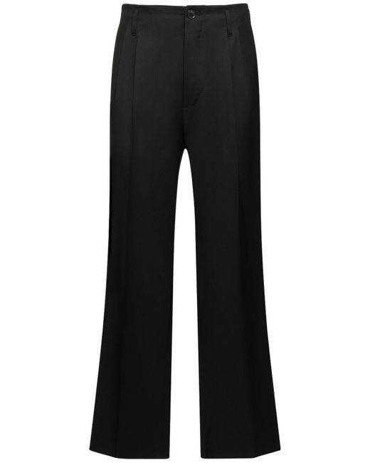 Pantaloni raf in lana di Vivienne Westwood in Black da Uomo