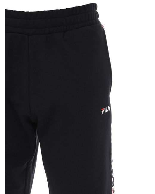 black fila sweatpants