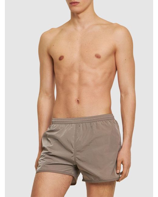Bañador shorts de nylon AMI de hombre de color Gray