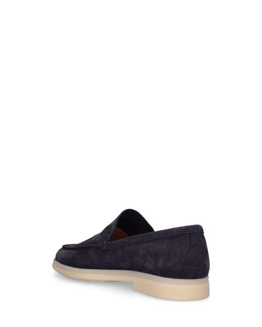 Church's Blue Greenfield Suede Loafers for men