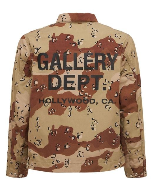 GALLERY DEPT. Brown Montecito Cotton Casual Jacket for men