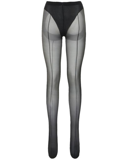 Wolford Mugler X A Tights in Black (Gray) Lyst