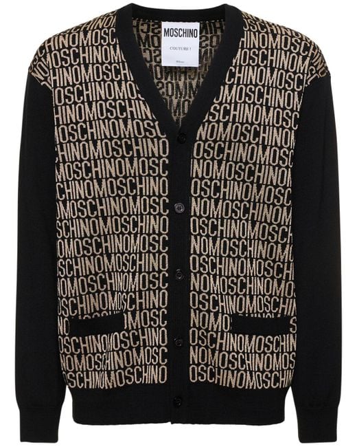 Cardigan moschino outlet