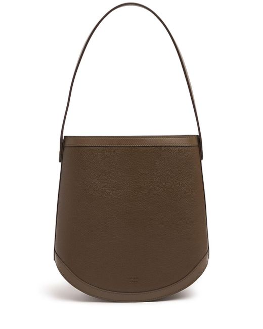 SAVETTE Brown Ledertasche "the Large Bucket"