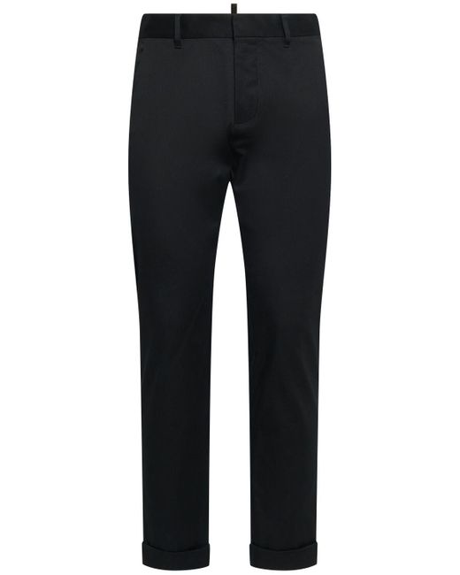 DSquared² Hose Aus Stretch-baumwolle "cool Guy" in Blue für Herren