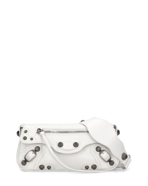 Balenciaga Natural Xs Schultertasche Aus Leder "le Cagole Sling"