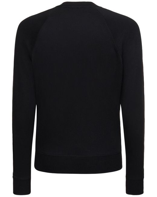 Sweat-shirt en viscose mélangée Tom Ford pour homme en coloris Black