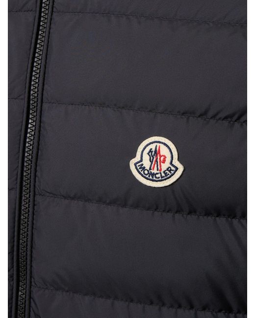 Moncler Black Cotton & Tech Zip-up Cardigan Jacket for men