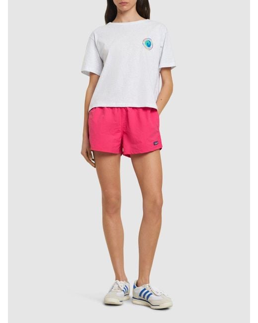 Patagonia Pink Barely Baggies 2.5 Shorts
