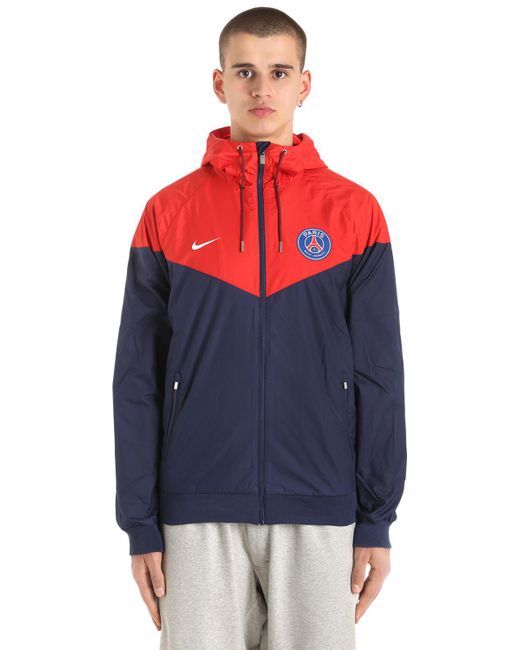 Nike Blue Paris Saint-germain Windrunner Jacket for men