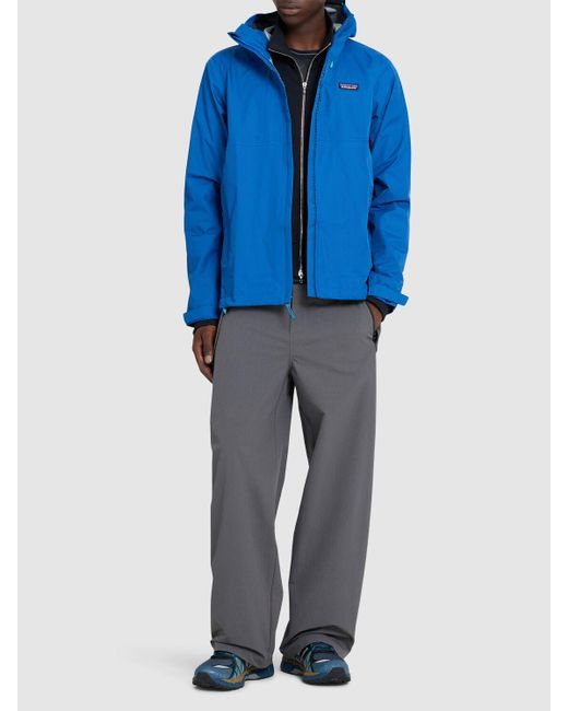 Patagonia Blue Torrentshell 3L Rain Jacket for men