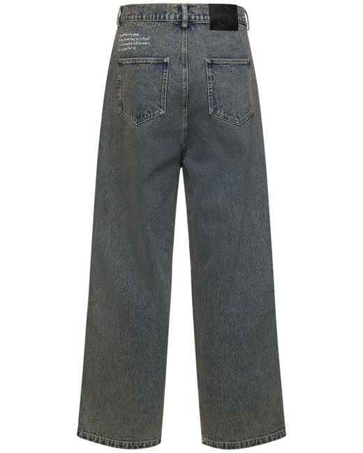 Someit Gray O.C Vintage Cotton Denim Jeans for men