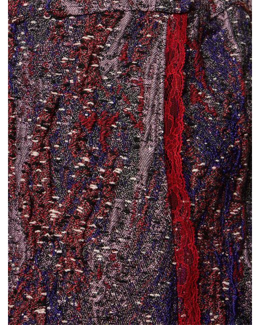 Dries Van Noten ジャカードショートパンツ Purple