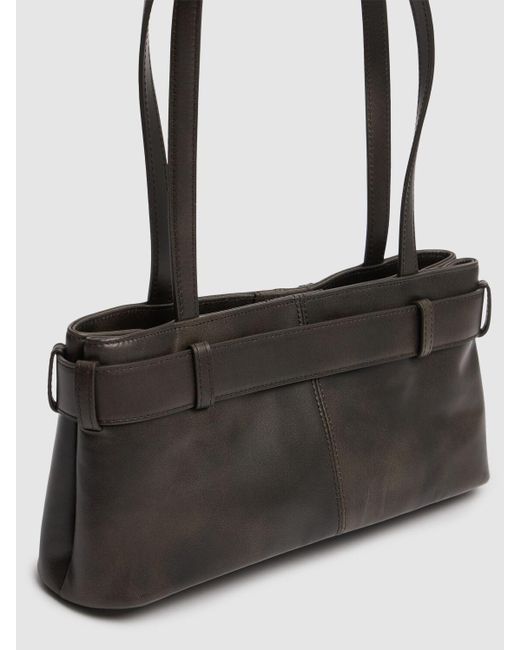 OSOI Mini Brocle Leather Shoulder Bag in Black | Lyst