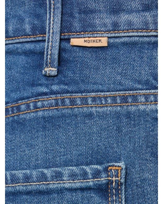 Mother Blue The Hustler Roller High Rise Jeans