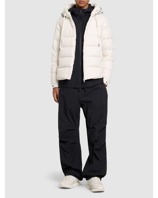 メンズ Moncler Cardere Tech Down Jacket Natural