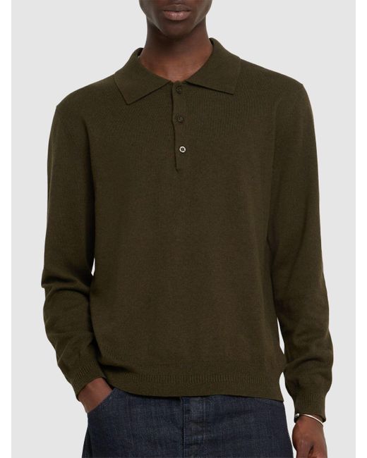 Hombre Polo De Algodón Frescobol Carioca de hombre de color Green