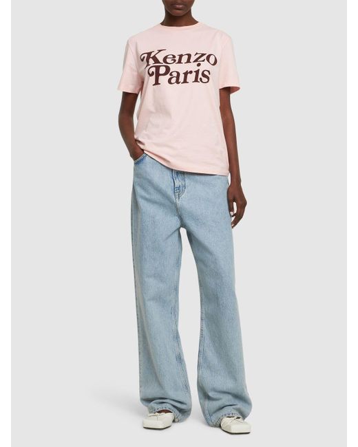 KENZO Pink Kenzo X Verdy Cotton Loose T-Shirt