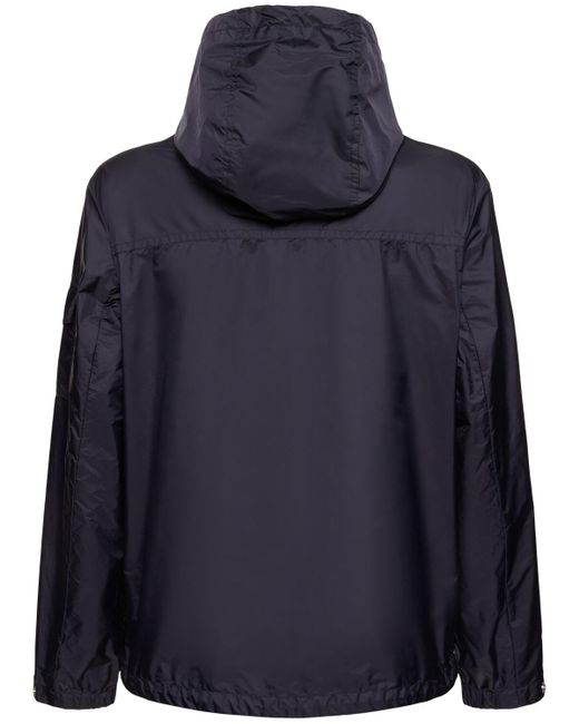 Etiache nylon rainwear jacket Moncler pour homme en coloris Blue