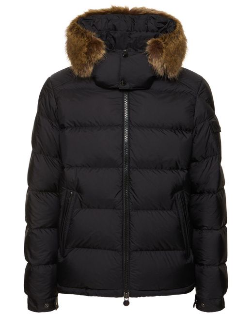 Moncler Black Mayaf Nylon Down Jacket for men