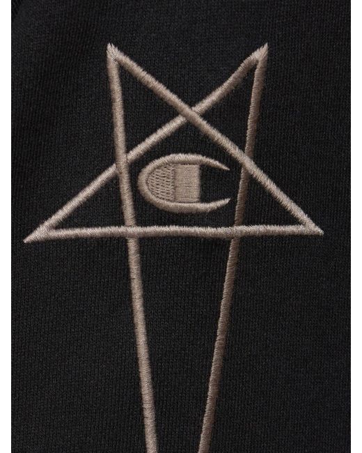 Rick Owens Windjacke Aus Nylon Mit Logo in Black für Herren