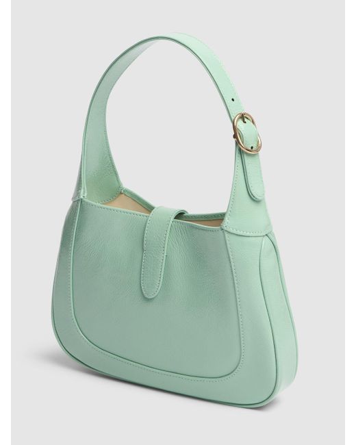 Gucci Green Small Jackie Leather Shoulder Bag
