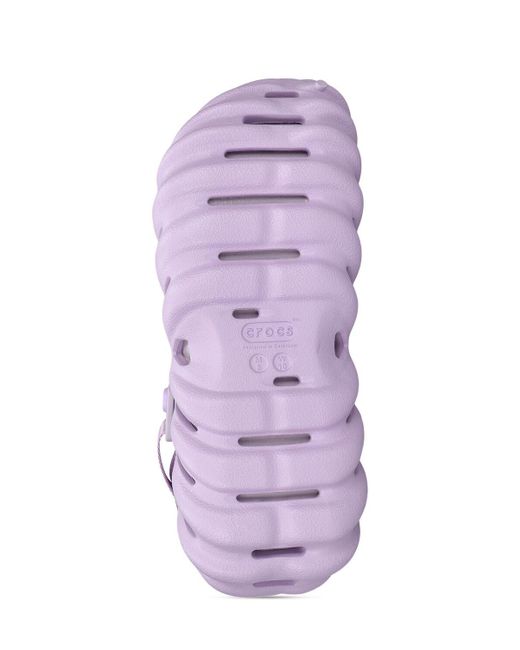 Sabots echo CROCSTM en coloris Purple