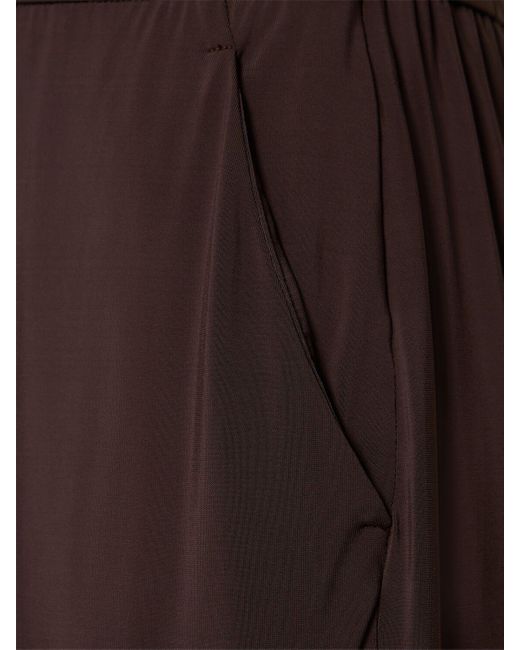 Max Mara Parsec ビスコースブレンド クレープジャンプスーツ Purple
