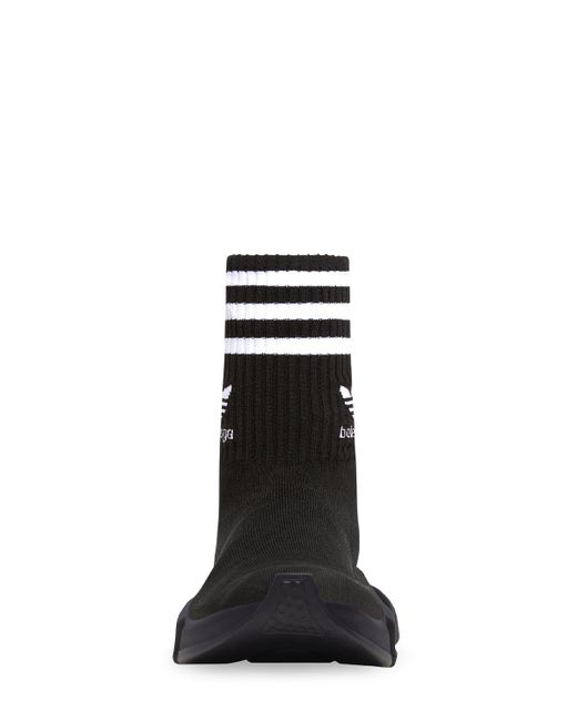 Balenciaga Black Adidas Speed Lt Sneakers for men