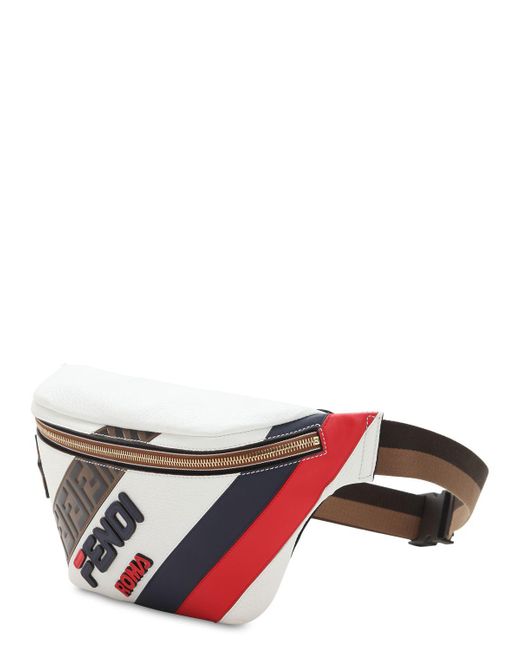 Fendi Mania Roma Leather Belt Bag Lyst