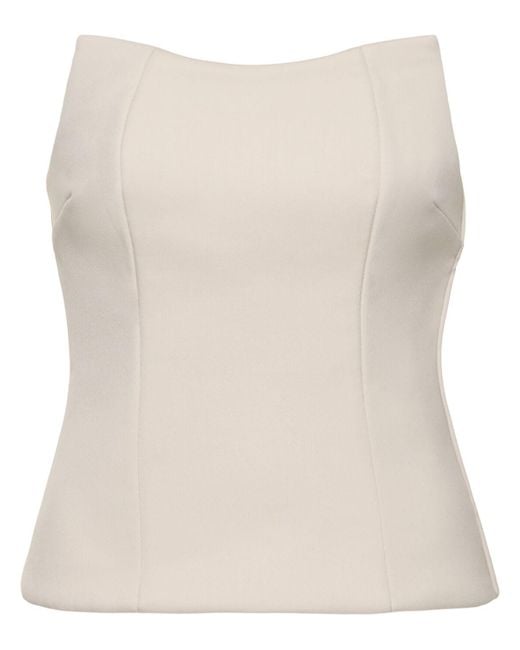 Entire studios Natural Damen Mantle Wool Blend Corset
