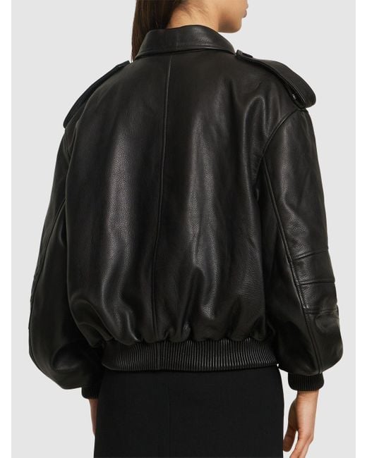 Manokhi Black Lederjacke "daya"