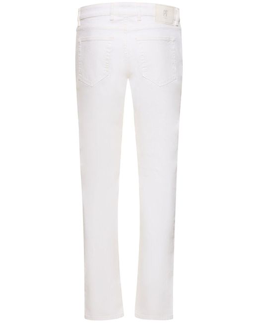 Jeans de denim PT Torino de hombre de color White