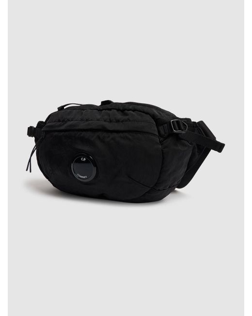 C P Company Herren Nylon B Crossbody Pack in Black für Herren