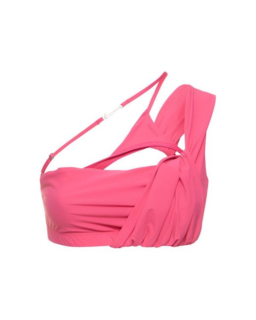 Top jacquemus Nike de color Pink