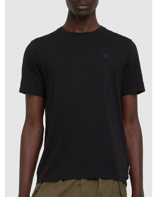 Hombre Camiseta De Algodón Moose Knuckles de hombre de color Black