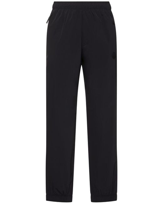 Moncler Herren Jogginghose Aus Nylon Mit Logopatch in Blue für Herren