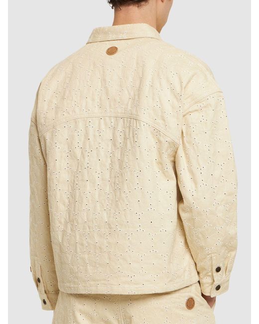 Honor The Gift Natural A-spring Legacy Eyelet Lace Shirt for men