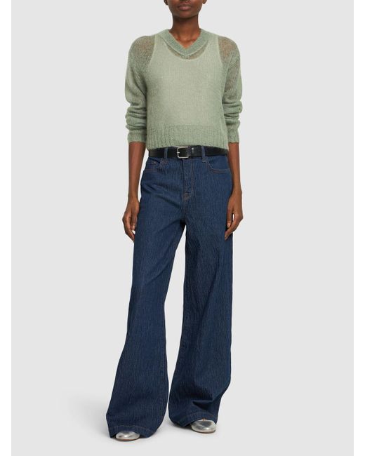 Triarchy Blue Jeans Mit Weitem Bein "ms. Fonda"