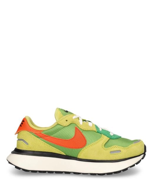Nike Green Sneakers "phoenix Waffle"