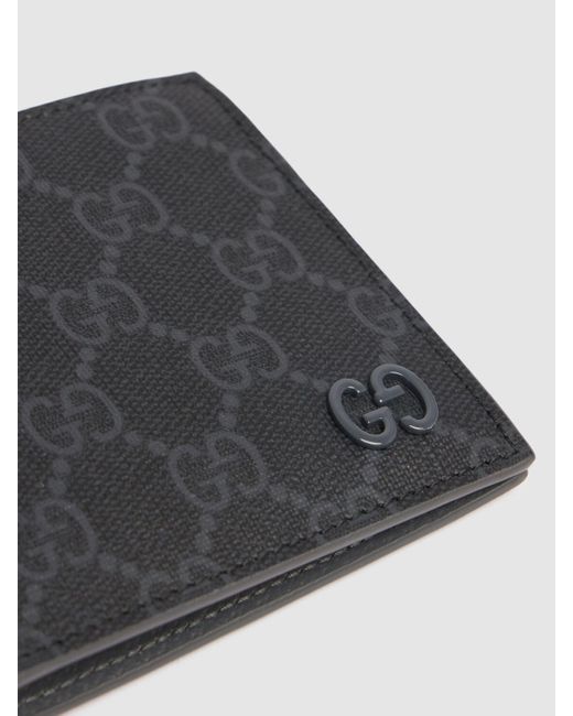 Gucci Bicolor Gg Billfold Wallet in Gray für Herren