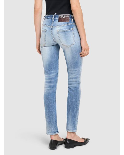 DSquared² Jennifer ミドルライズストレッチジーンズ Blue