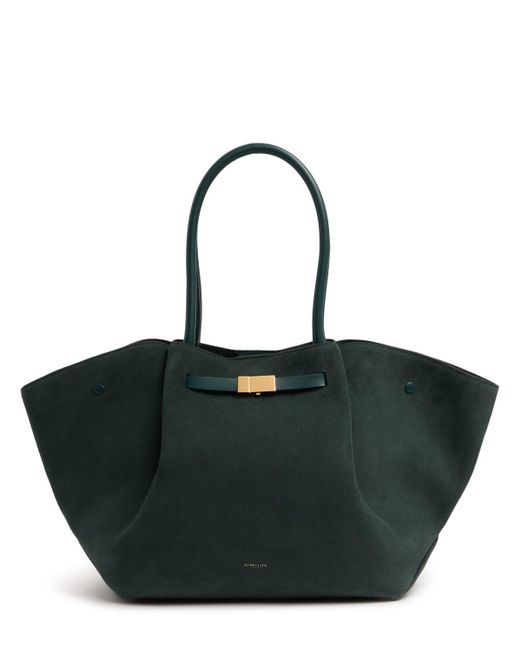 DeMellier London New York スエードトートバッグ ブラック | Lyst
