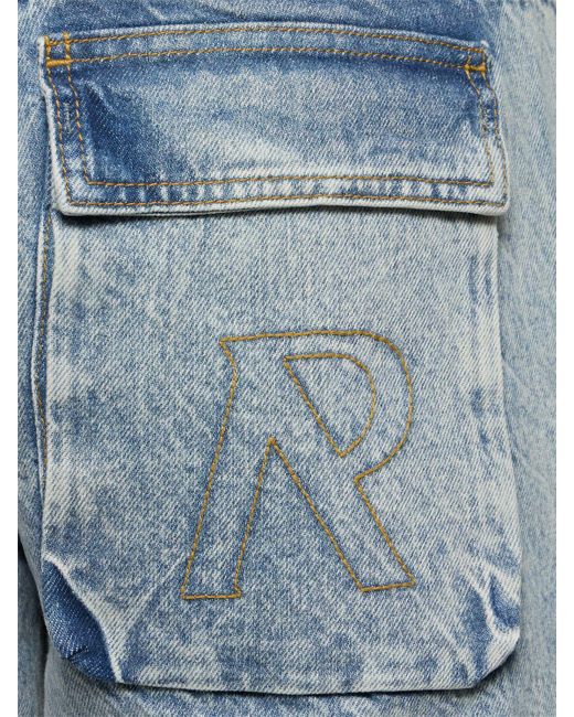 Represent Cargo-jeans Aus Denim "r3ca" in Blue für Herren